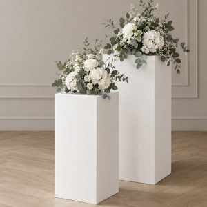 Dekorationssäulen Elegance White