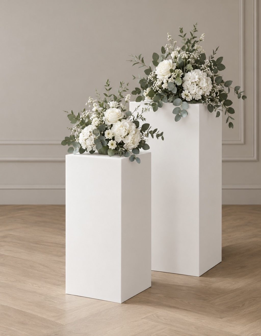DS-1 Dekorationssäulen Elegance White