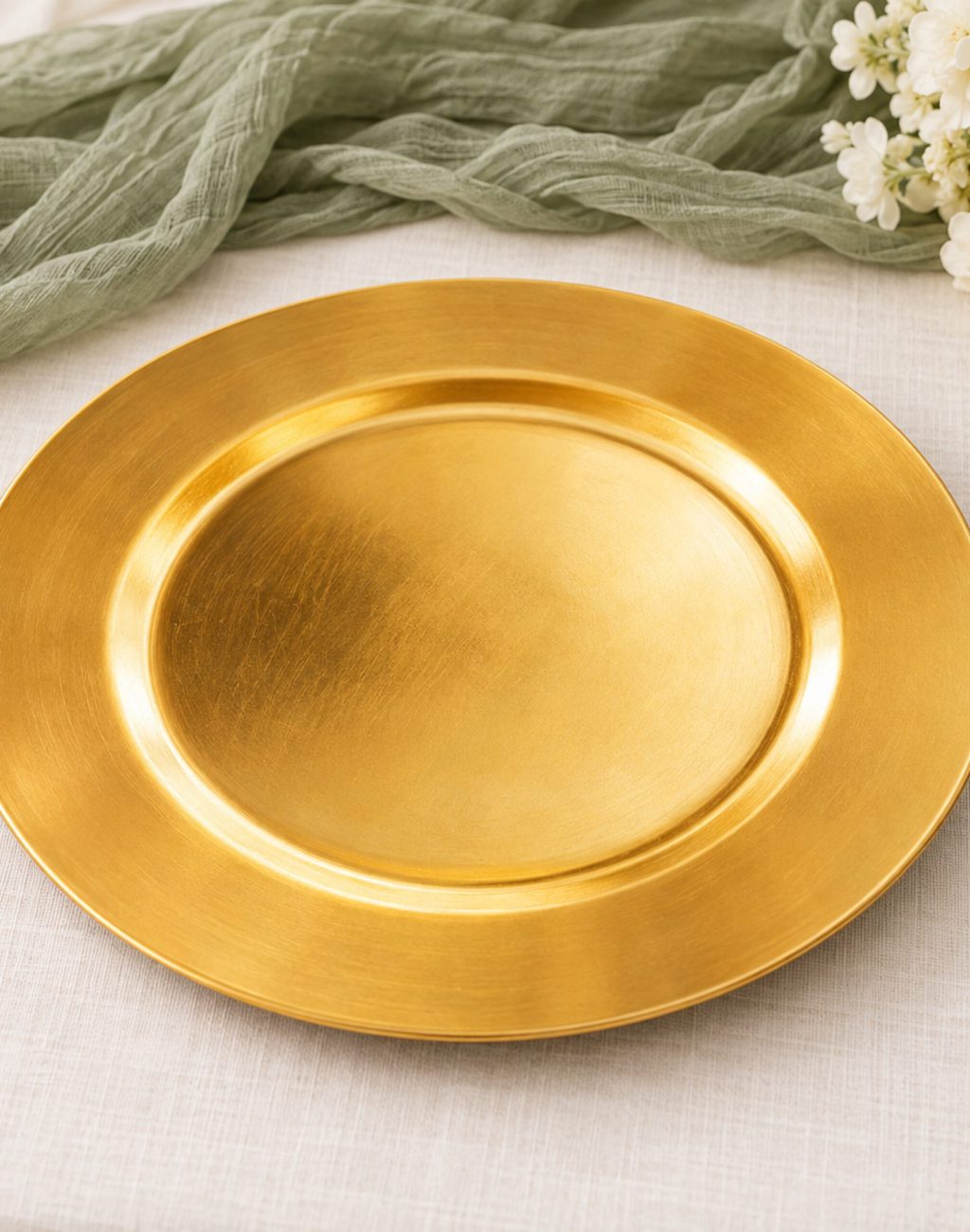 PT-2 Platzteller goldfarben II